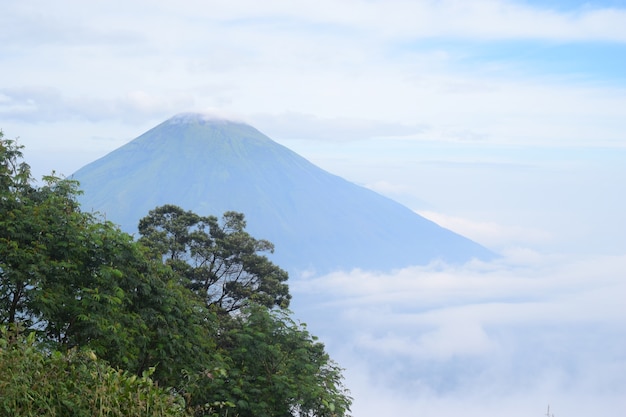 Vista de la montaña Sindoro