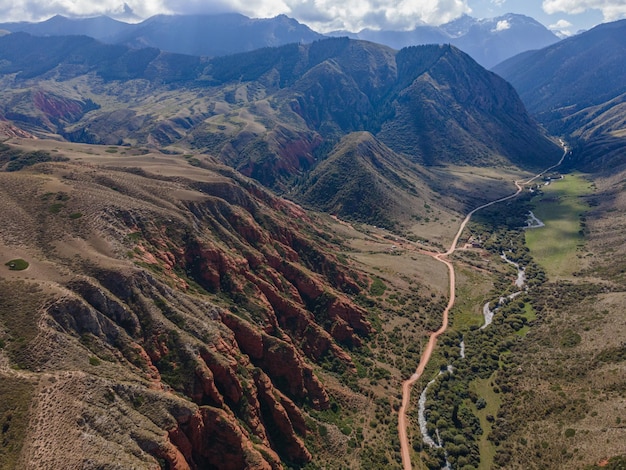 vista desde la montaña