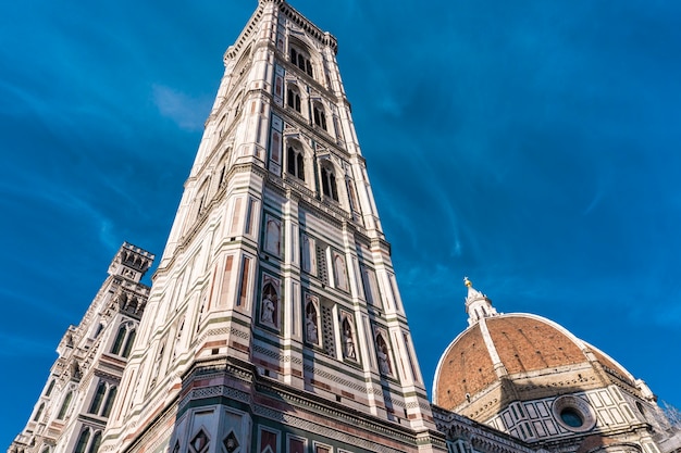 Vista na catedral de Santa Maria del Fiore em Florença, Itália