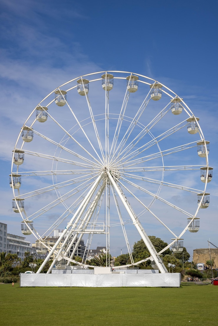 Foto vista de la noria en eastbourne