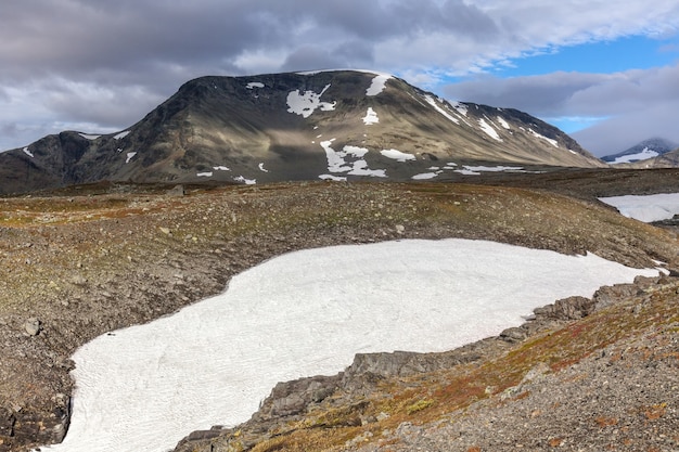 Vista otoñal del Parque Nacional de Sarek