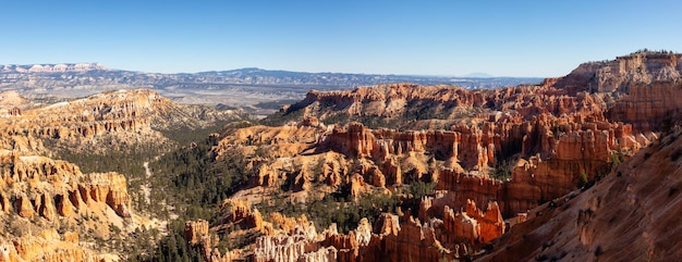 Vista de un paisaje americano Fondo Utah