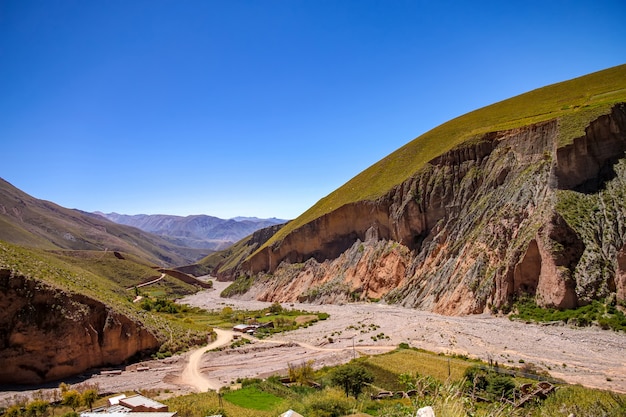 Vista del paisaje de Iruya, Argentina