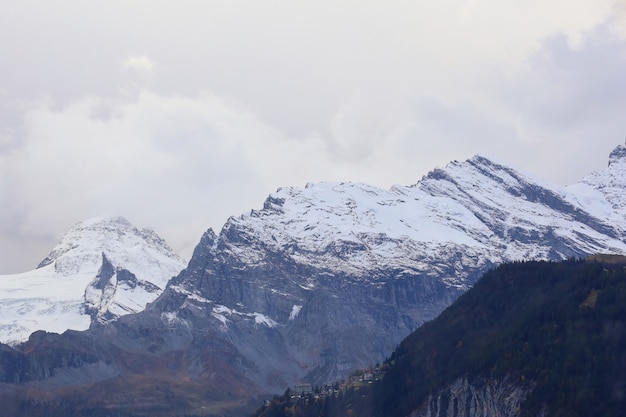 Vista de un paisaje en las montañas