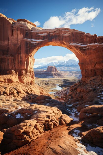 Una vista de pájaro de la madre naturaleza