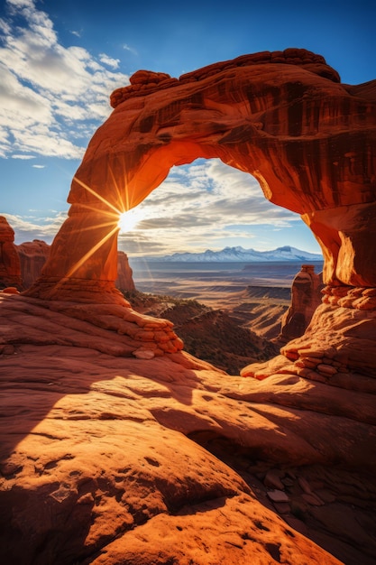 Una vista de pájaro de la madre naturaleza