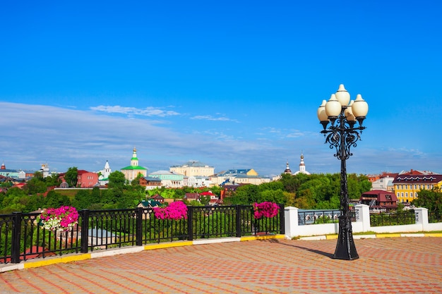 Vista panorámica aérea de la ciudad de Vladimir Rusia