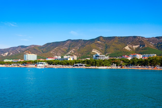 Vista panorámica aérea de Gelendzhik Rusia