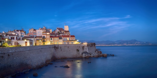 Vista panorámica de Antibes Francia