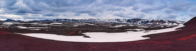 Vista panorámica del campo de la caldera