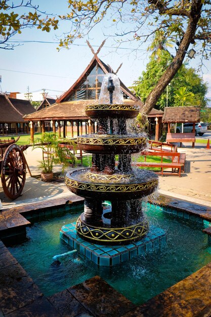 Una vista panorámica de la ciudad de Chiang Mai en Tailandia