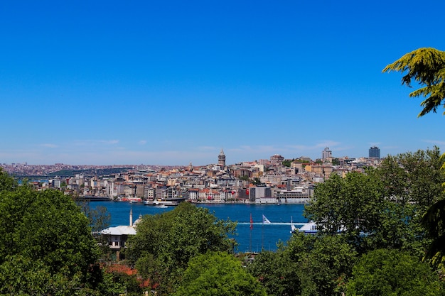 Vista panorámica de la ciudad de Estambul