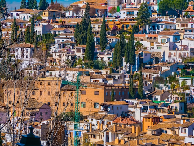 Vista panorámica de la ciudad de Granada