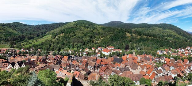 Vista panorámica de la ciudad de Kaysersberg