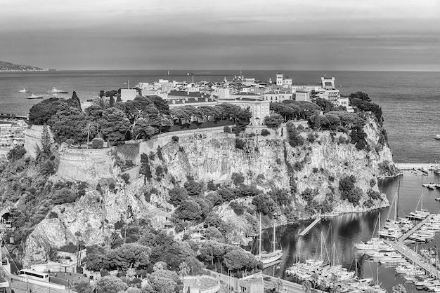 Vista panorámica de la ciudad de Mónaco Principado de Mónaco