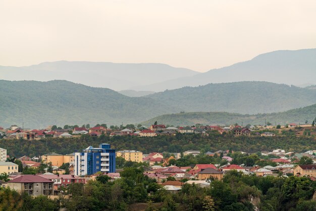 Vista panorámica de la ciudad de Quba