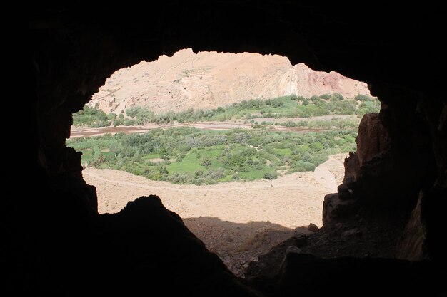 Vista panorámica de la cueva