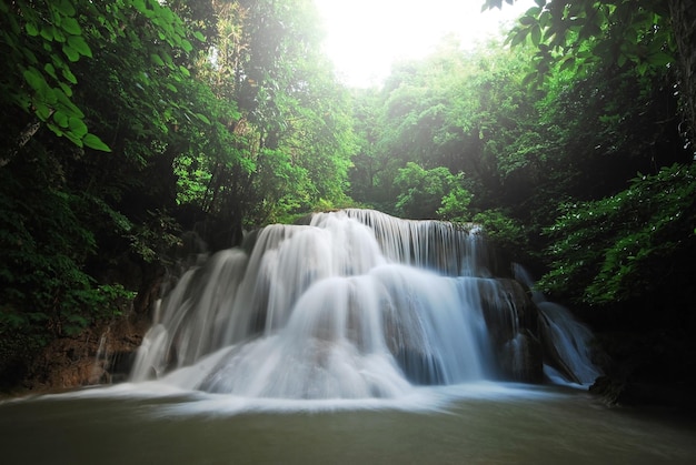 Vista panorâmica da cachoeira