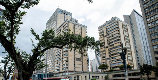 vista panorâmica da cidade de Bogotá