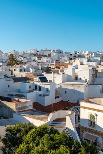 Vista panorâmica da cidade de Conil de la Frontera da Torre de Guzman Cádiz Andaluzia