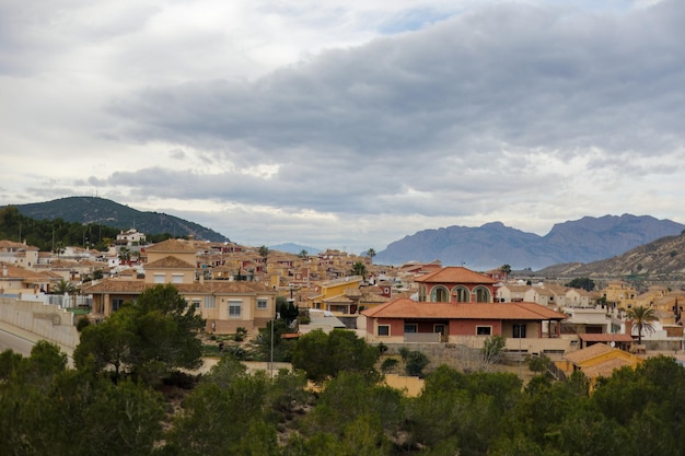 Vista panorâmica da cidade espanhola de Bigastro