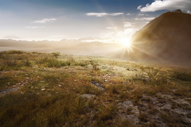 Vista panorâmica da montanha