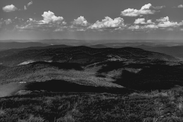 Vista panorâmica da paisagem contra o céu