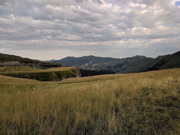 Foto vista panorâmica da paisagem contra o céu