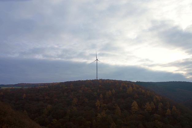 Foto vista panorâmica da paisagem contra o céu