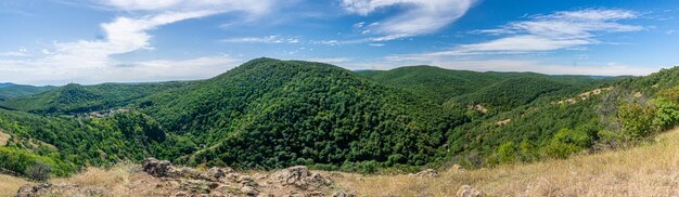 Vista panorâmica da paisagem contra o céu