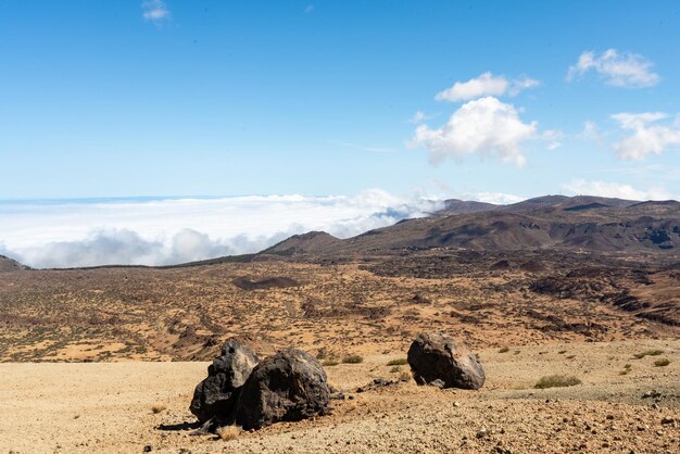 Vista panorâmica da paisagem contra o céu