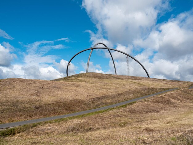 Foto vista panorâmica da paisagem contra o céu