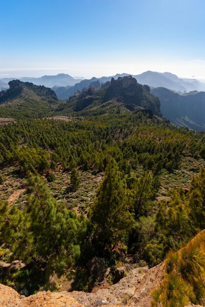 Foto vista panorâmica da paisagem contra o céu