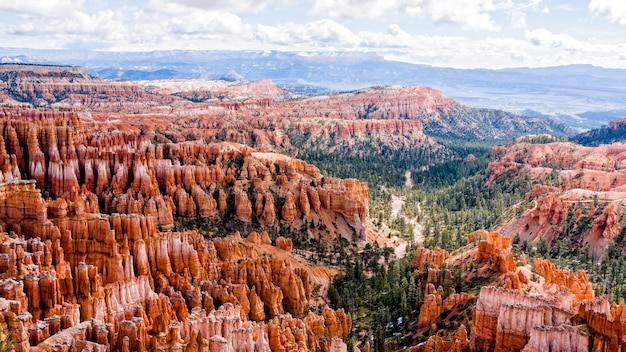 Vista panorâmica da paisagem contra o céu