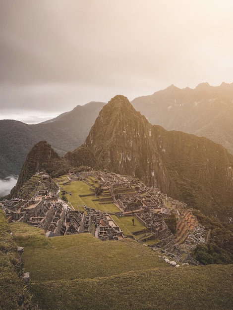 Vista panorâmica da paisagem contra o céu