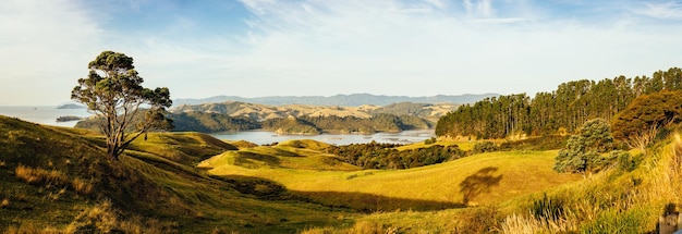 Foto vista panorâmica da paisagem contra o céu