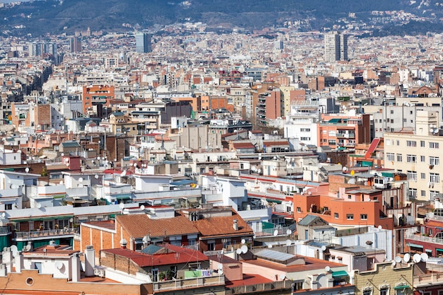 Vista panorâmica de barcelona