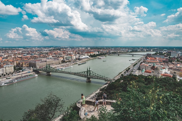 Vista panorâmica de Budapeste, Hungria