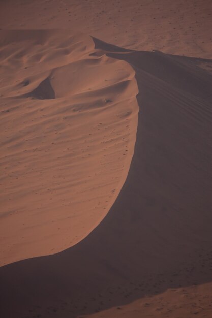 Vista panorâmica do deserto