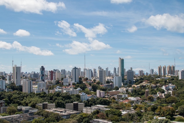 Vista panorâmica dos edifícios da cidade