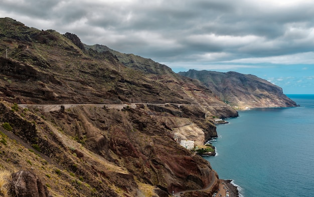 Vista panorámica de Las Gaviotas, Tenerife.