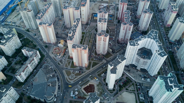 Vista panorámica de la gran ciudad