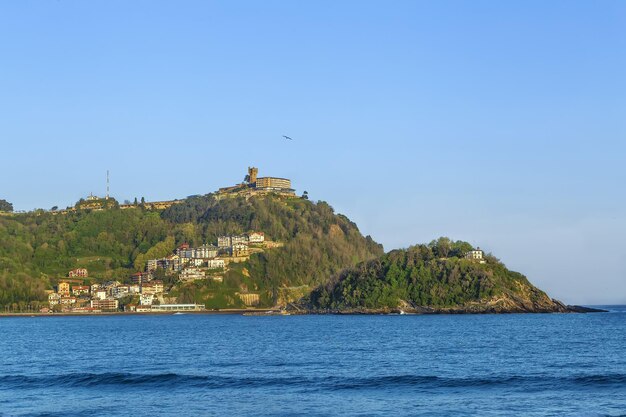 Foto vista panorámica del mar contra el cielo despejado