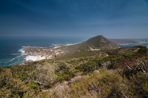 Foto vista panorámica del mar contra el cielo