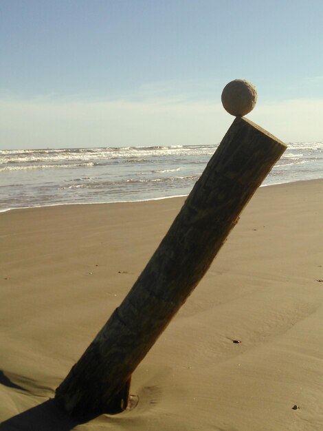 Foto vista panorámica del mar contra el cielo