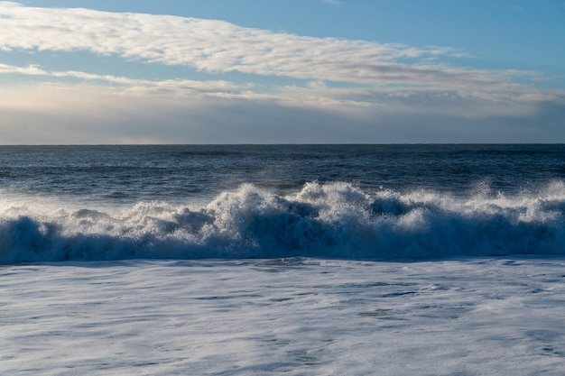 Foto vista panorámica del mar contra el cielo