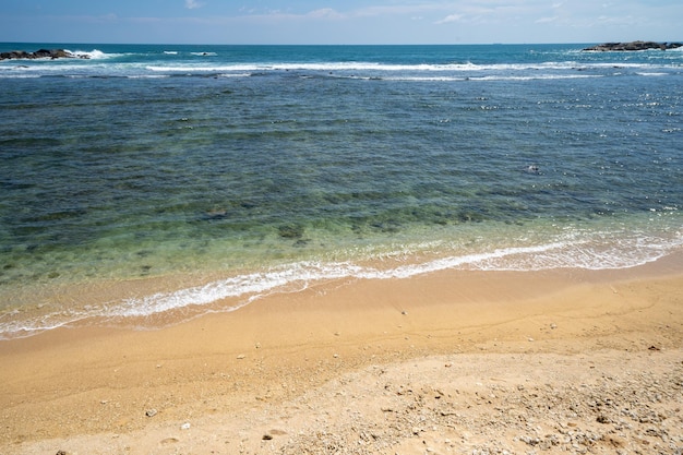 Foto vista panorámica del mar contra el cielo