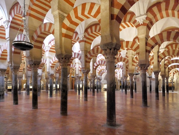 Foto vista panorámica de la mezquita