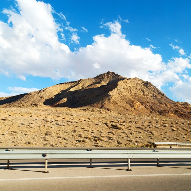 Foto vista panorámica de las montañas contra el cielo