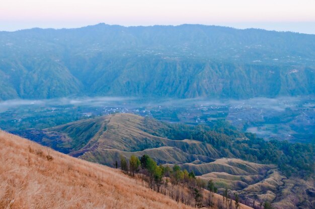 Vista panorámica de las montañas